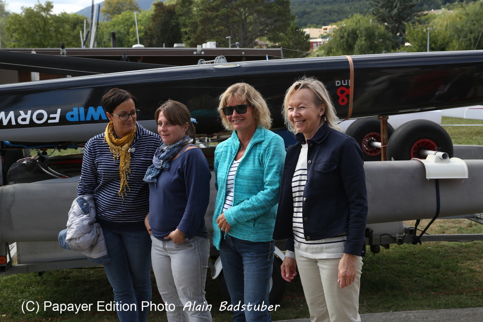 Les Catamarans A-Cat à Bevaix