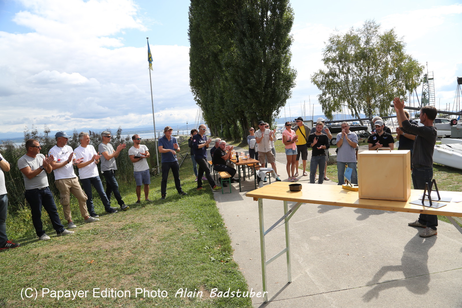 Les Catamarans A-Cat à Bevaix