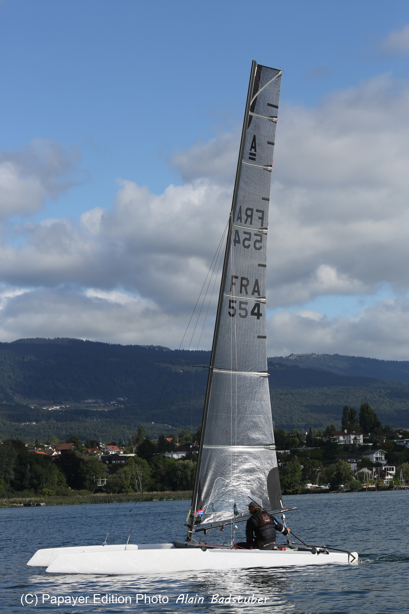 Les Catamarans A-Cat à Bevaix