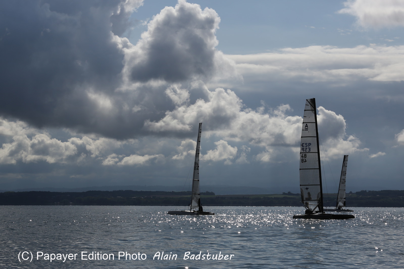 Les Catamarans A-Cat à Bevaix