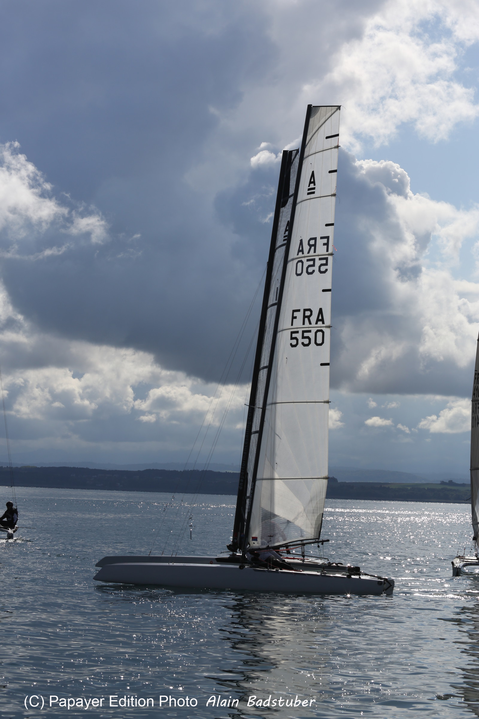 Les Catamarans A-Cat à Bevaix