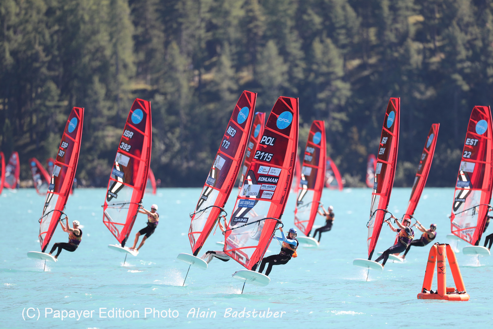 IQ-Foil Championnat du monde, jour 2